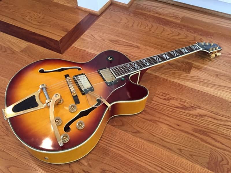 Aria Pro II FA-70 mid-90s jazz guitar w/tremolo – 