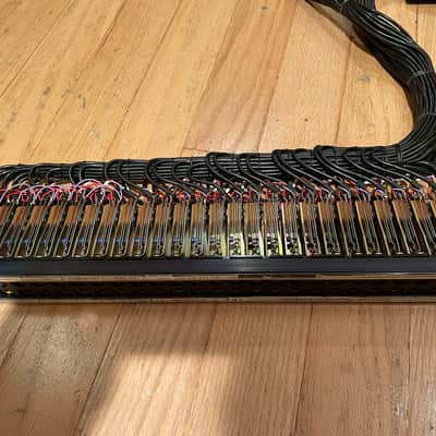 Switchcraft 48 point TRS patchbay x2 with Christmas Trees TRS 1980s - Black image 10