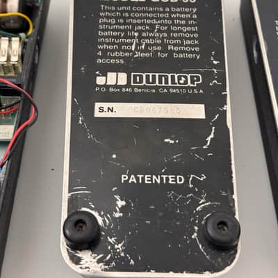 Dunlop GCB95 Cry Baby Standard Wah 1982 - Present - Black image 4