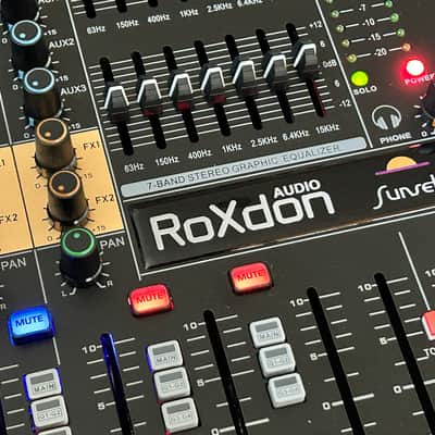 RoXdon Sunset-20 Multi Channel Live / Studio Analogue Mixing Console Sound Mixer image 8