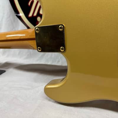 Fender 50th Anniversary Golden Stratocaster Guitar 2004 - Aztec Gold / Maple neck image 12
