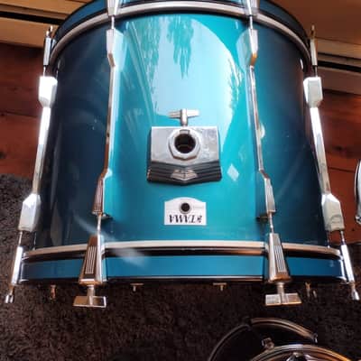 Tama Rockstar DX 6-Piece Drum Set in Ocean Blue. image 4