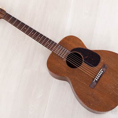 1943 Martin 0-15 Wartime Mahogany-Topped Vintage Acoustic Guitar w/ Case image 12