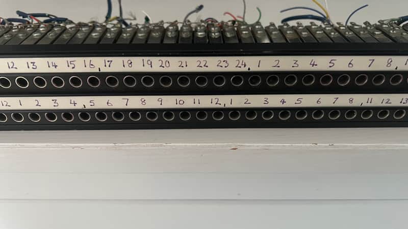 2 Mosses & Mitchell 96 Way Patchbays 2000 - Metal image 1