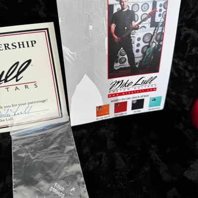 Mike Lull Jeff Ament Signature JAXT4 2015 Pearl Jam Satin Cardinal Red image 8