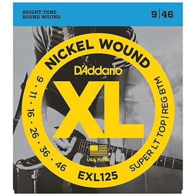 D'Addario EXL125 Nickel Wound .009-046 image 1
