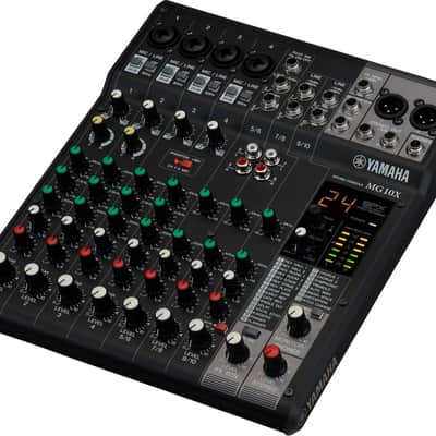 Yamaha MG10X CV 10-Channel Analog Mixer w/ Effects image 2