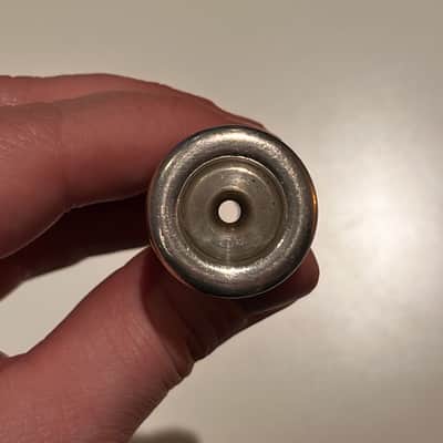 Bach Vincent Bach Corp 10.5 C Trumpet Mouthpiece 1968 - Silver image 5
