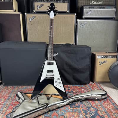 *Video" Burny Flying V Model RFV-75 Revival Series Mahogany - 1980's image 4