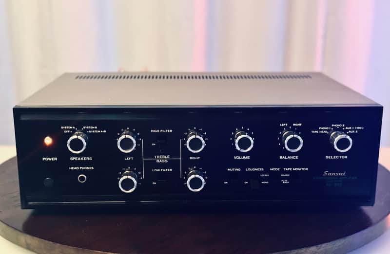 💥💥💥 Vintage Sansui AU-555 Stereo Amplifier - Serviced + Cleaned