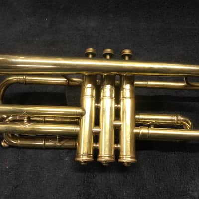 Frank Holton Holton-Clarke Model Cornet 1922 - Raw Brass image 9