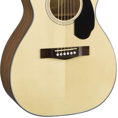 Fender CP-60S Parlor Acoustic Guitar. Walnut FB, Natural image 4