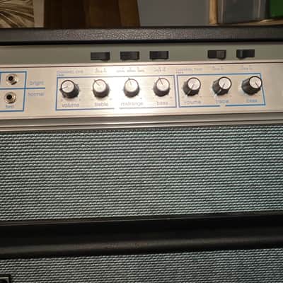 Ampeg Ampeg SVT 50th Heritage Sp.Ed Bundle - Black with Blue/Silver cover image 3