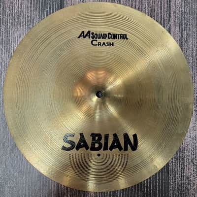 Sabian 15" AA Sound Control Crash Cymbal 1990 - 2001