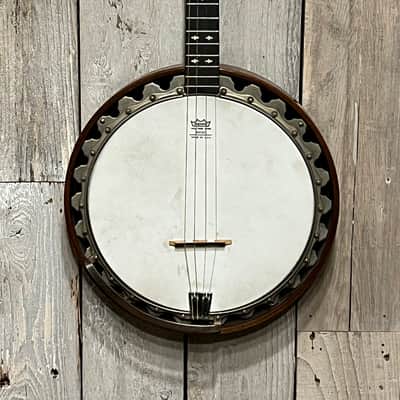 1920's Ludwig Columbia Tenor Banjo Natural, Great 4 String. OCBC ! image 1