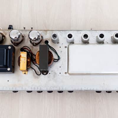 1961 Fender Super Vintage Tube Amp Pre-CBS Brown Panel 2x10 Jensen Vibranto, 6G4 image 16