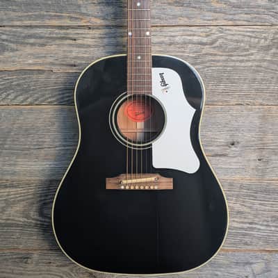 Used Gibson 2022 J-45 60s Original Acoustic/Electric Guitar - Ebony w/OHSC image 1