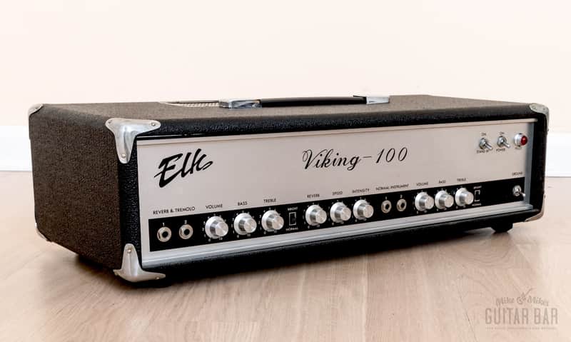 Elk Viking 100 Vintage Tube Guitar Amp Head w/ Reverb & Tremolo, EL34, Japan Miyuki image 1