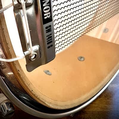 Sonor S-Class 14x5” Maple Snare Drum in Burgundy Gloss Grain Lacquer Finish image 11