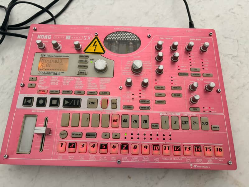 Korg Electribe-SX ESX-1 Music Production Sampler 2000s - Red image 1