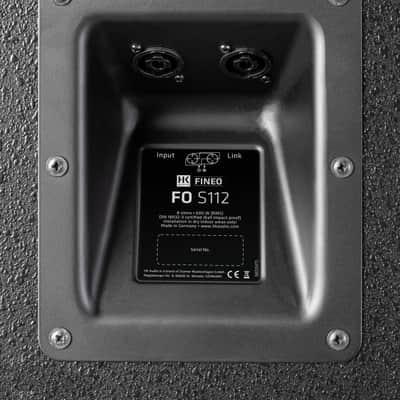 HK Audio HK FINEO-FO-S112-BLK 1200 Watt 12" Install Subwoofer. Black image 4