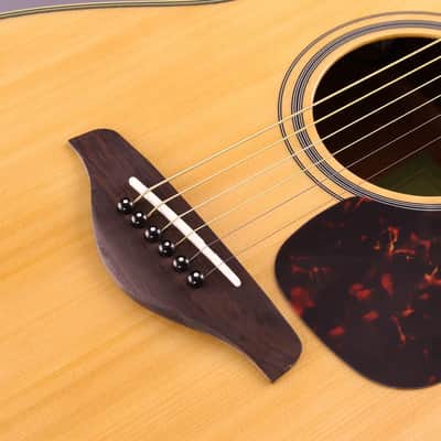 Yamaha FSX820C Solid Top Small Body Acoustic-Electric Guitar - Natural image 4