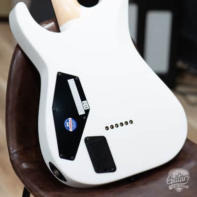 ESP E-II M-I NT Neck Thru Fishman Guitar w/ Case – Snow White (B-stock) image 6