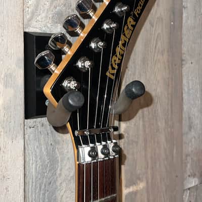 Excellent 1985 Kramer Focus 3000, Made in Japan Black, Pro Setup it's Friggin Kool ! image 11