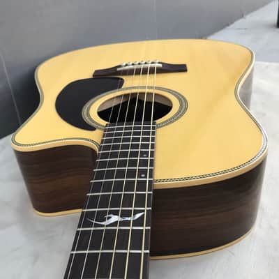 2005 Seagull Artist Series Studio CW 6-String Acoustic-Electric Guitar with Case image 11