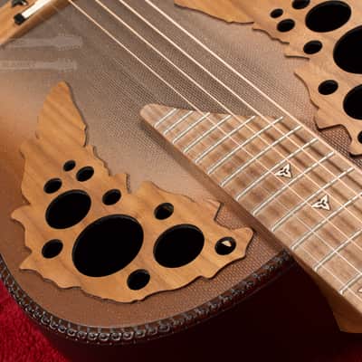 Ovation Adamas 1687GT-9W Deep Bowl Reverse Brown Tri-Burst image 12