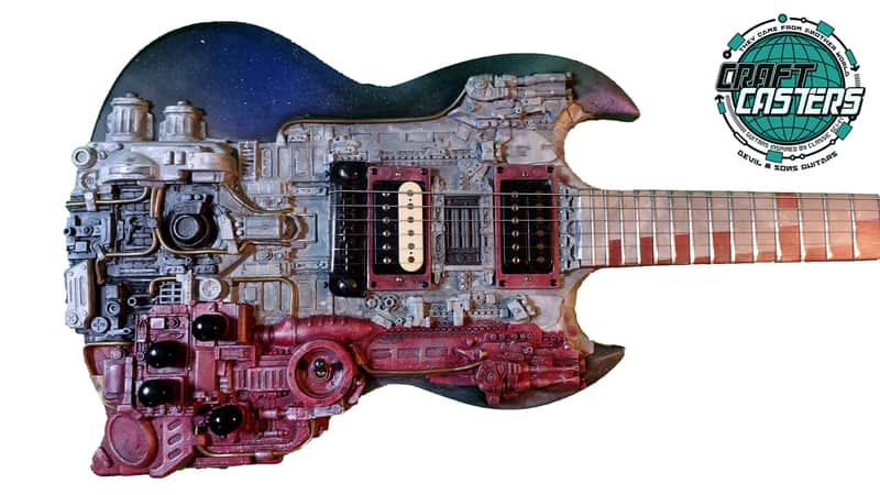 Genesis Craftcaster (Spaceship guitar from Devil & Sons) image 1