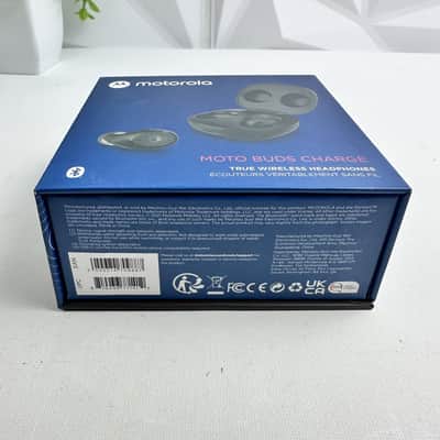 Motorola Motorola Moto Buds Charge True Wireless Earbuds, Bluetooth 5.0, Black image 4