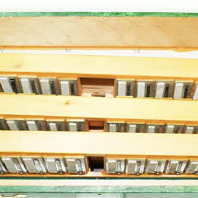 Russian Piano Accordion Ariya 96 Bass Buttons Original Keyboard Accordian, New Straps 2527, Wonderful sound! image 9