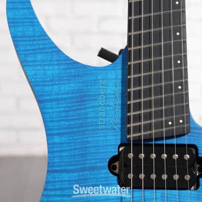 Strandberg Boden Prog NX 6 Electric Guitar - Stained Trans Deep Blue (BodenNX6PrDBd1) image 5