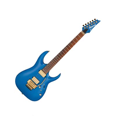 Ibanez RGA42HPT Laser Blue Matte DiMarzio Fusion Edge HH 24F Double Locking image 1