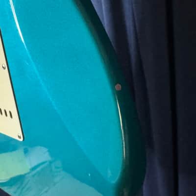 Fernandes Strat Copy - Teal image 23