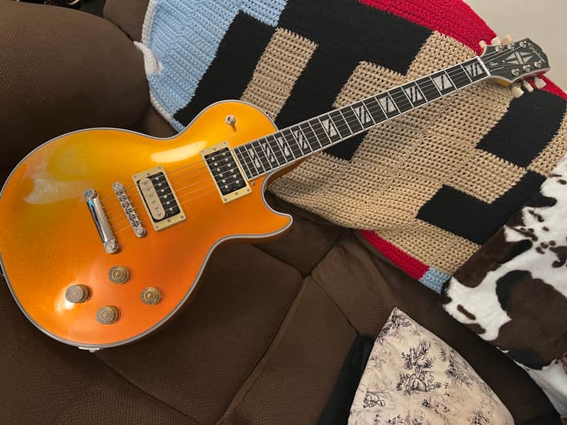 Epiphone Futura Les Paul Custom - Firestorm Shift w/USA Mojotone CTS Premium Wiring Harness/PIO Capacitors: image 1
