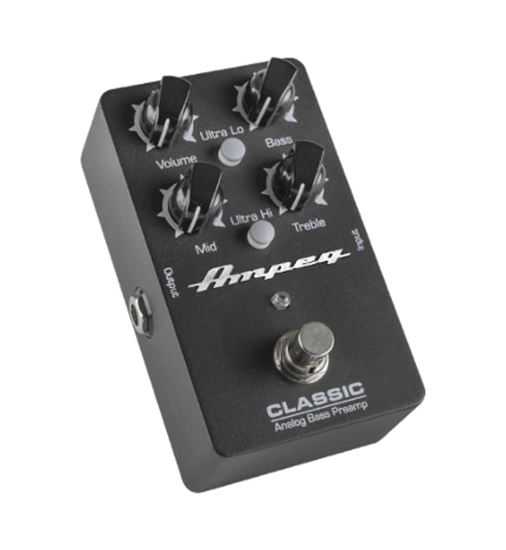 Ampeg Classic Analog Bass Preamp Pedal image 1
