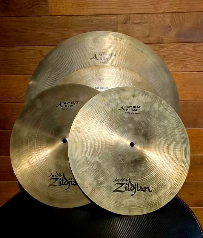 Zildjian Avedis set. 20", 14"hh , 16", 10" 2000s - Traditional image 1