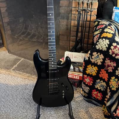 Early 80s ESP The Mirrage 48th St. Custom - Black image 2