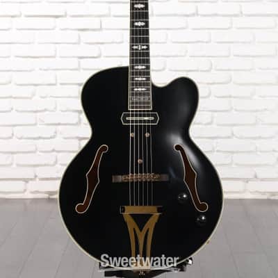 Ibanez PM3C Pat Metheny Signature Hollowbody Electric Guitar - Black Low Gloss (PM3CBKLGd1) image 1