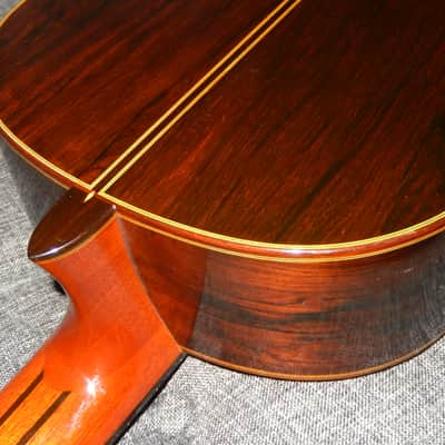 TOSHIHIKO TANAKA 20 1978 - PEDRO MALDONADO CLASS CLASSICAL/FLAMENCO CONCERT GUITAR - CEDAR/BRAZILIAN ROSEWOOD image 21