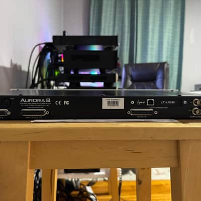 Lynx Aurora 8 8-Channel Mastering AD/DA Converter with LT-USB Card 2000s - Silver image 5
