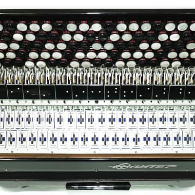 Jupiter Lux Button Accordion 120 Bass 5 Row Concert Bayan B Griff Double Cassotto Converter Free Bass and Stradella, 2691 image 18