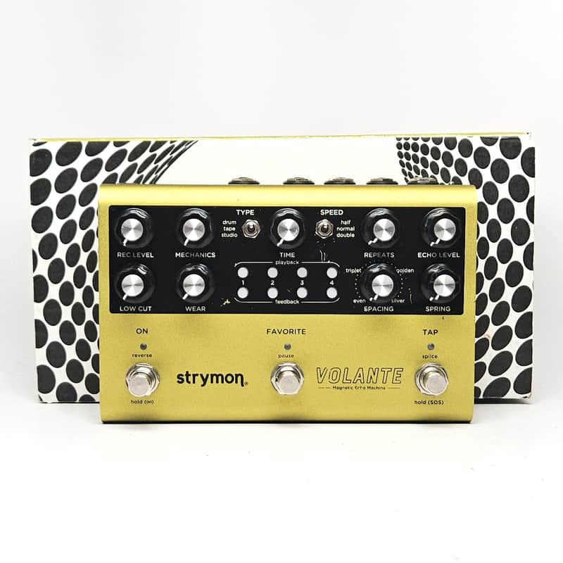 used Strymon Volante Magnetic Echo Machine, Very Good Condition with Box, Paperwork & Power Supply image 1