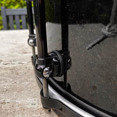 ✮GORGEOUS✮ PEARL Masters PREMIUM MAPLE 14x6.5 SNARE✮BLACK SPARKLE✮4Ply✮Reference image 8