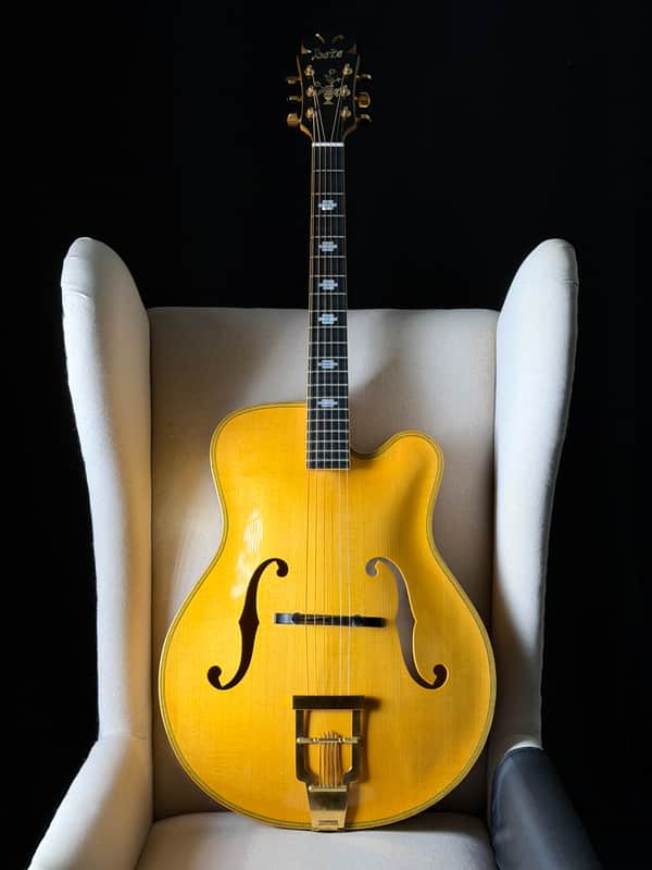 Bozo Podunavac 17" Acoustic Archtop with Calton Case image 1