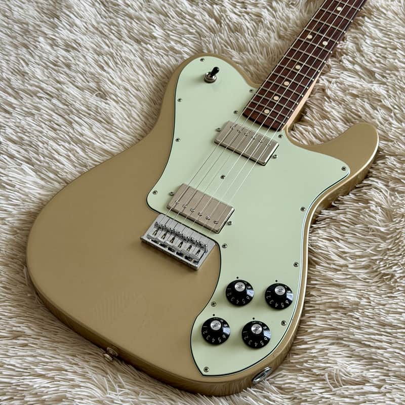 Fender Chris Shiflett Telecaster Deluxe Shoreline Gold Electric Guitar