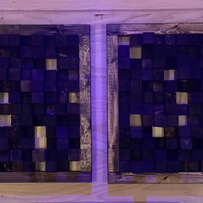 Handmade Wood Acoustic Diffuser image 2