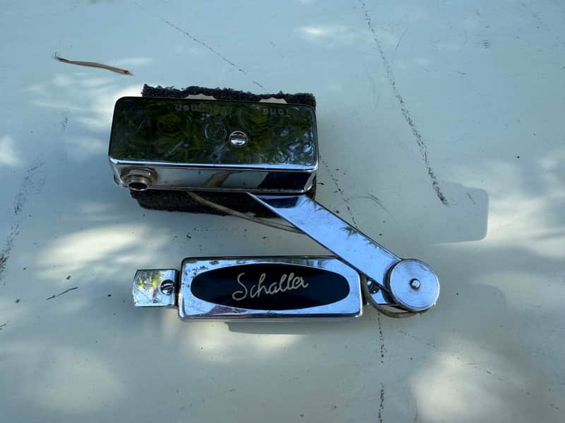 Schaller 10/46S Soundhole pickup Late 60’s - Silver/Black image 1